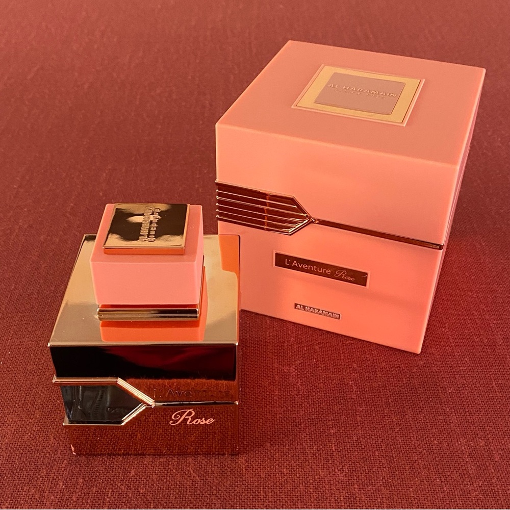 Al Haramain L'Aventure Rose Eau De Parfum 100ml 3.33 FL OZ